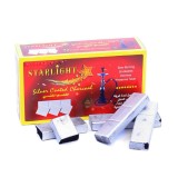 Starlight silver coated houtskool-strips